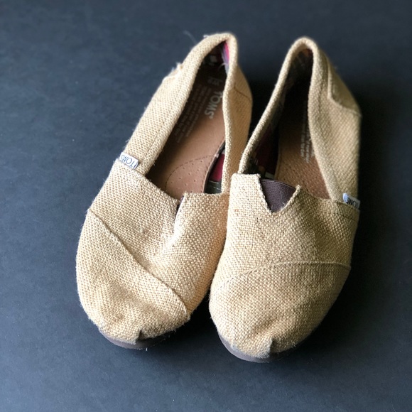 Toms Shoes - Burlap Toms